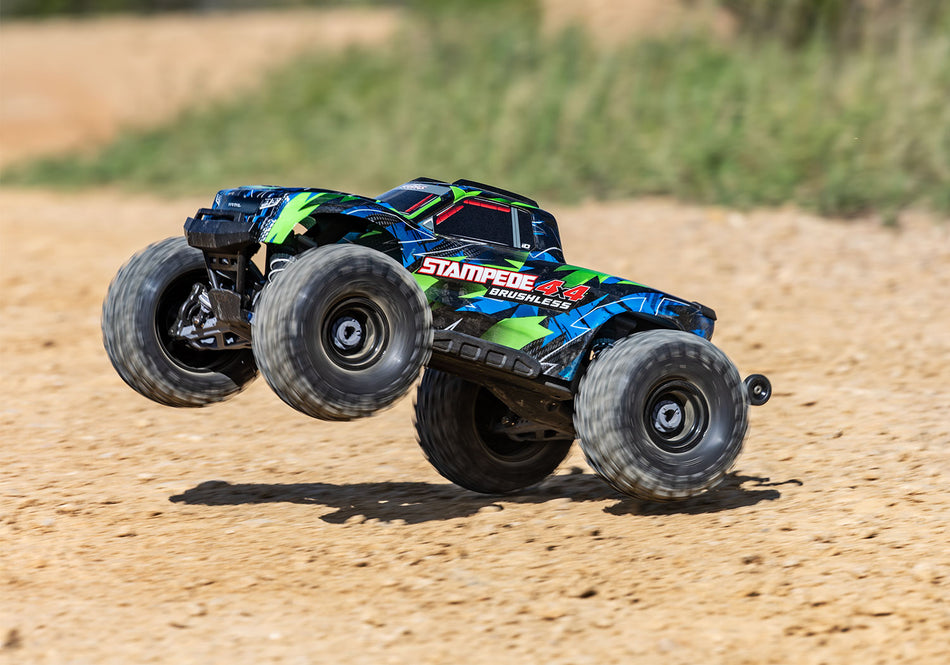 Traxxas 67454-4 Stampede 4X4 Brushless Green