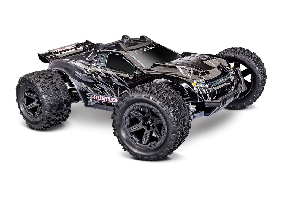 Traxxas Rustler 4X4 Brushless Black