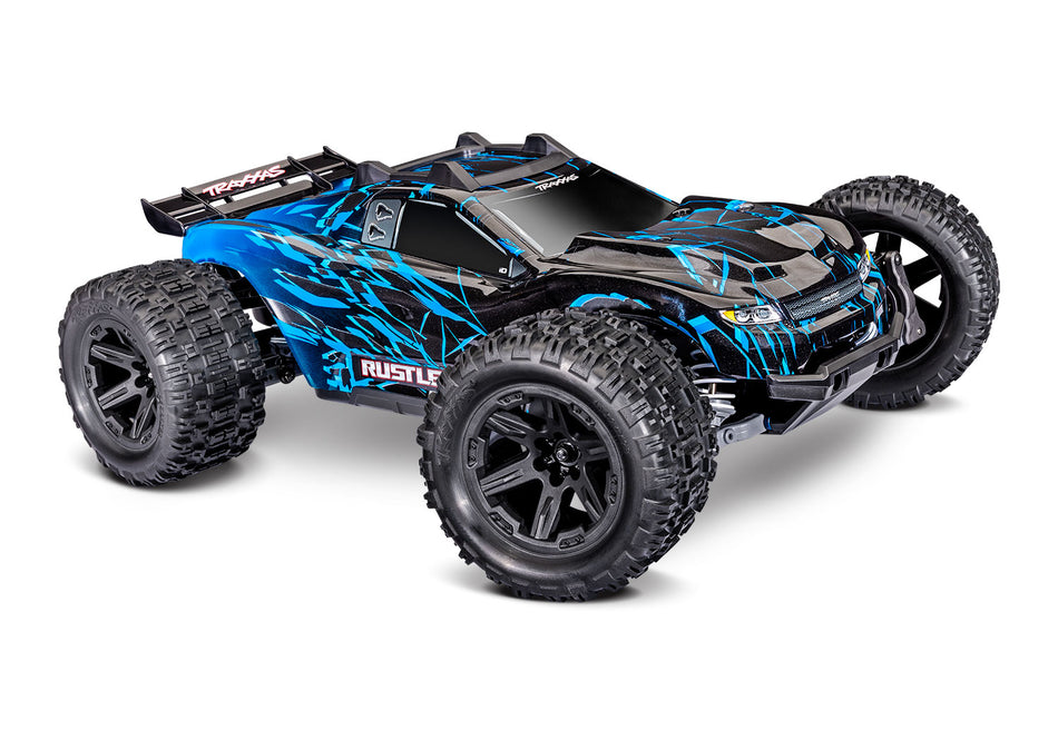 Traxxas Rustler 4X4 Brushless BLUE