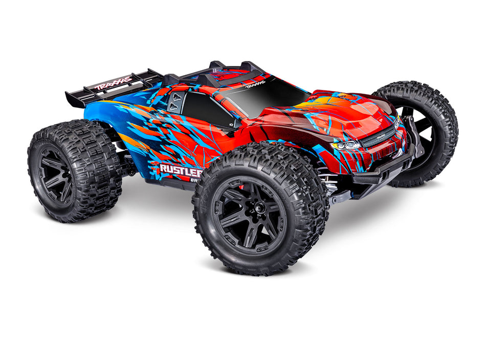 Traxxas Rustler 4X4 Brushless RED