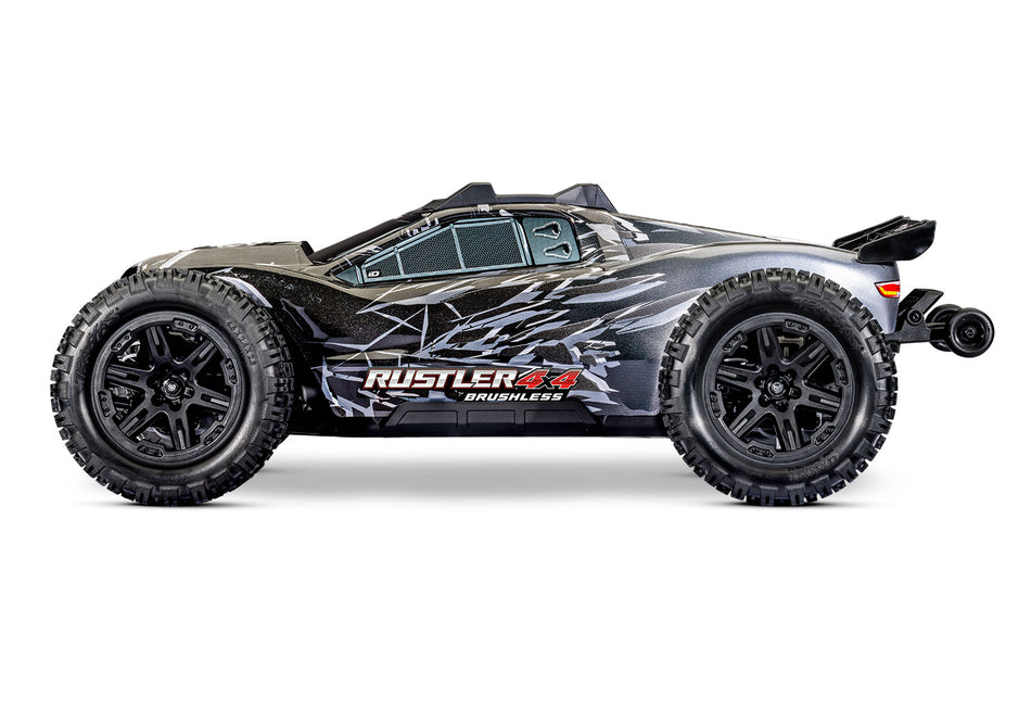 Traxxas Rustler 4X4 Brushless Black