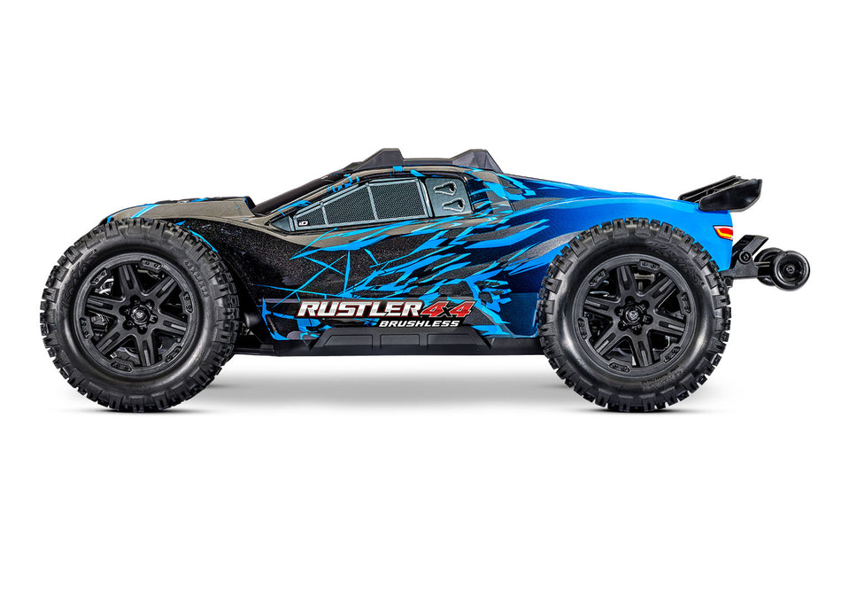 Traxxas Rustler 4X4 Brushless BLUE