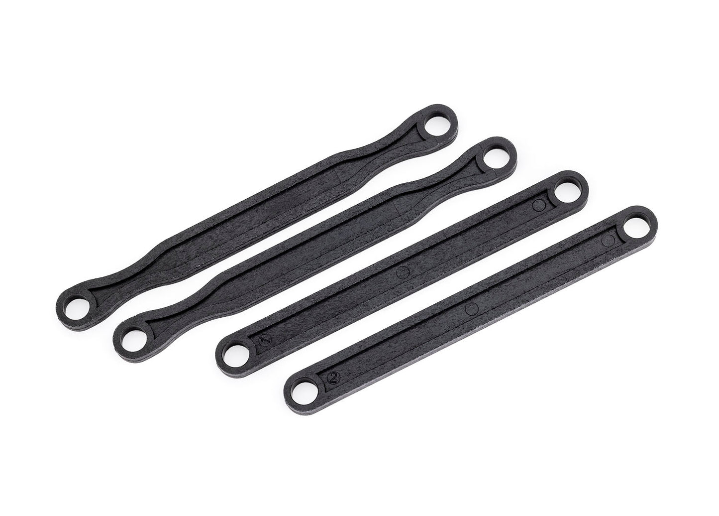 6748-BLK Camber link set (plastic/ non-adjustable) (front & rear) (black)