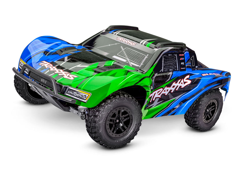 Traxxas 68454-4 Slash 4X4 Brushless GREEN