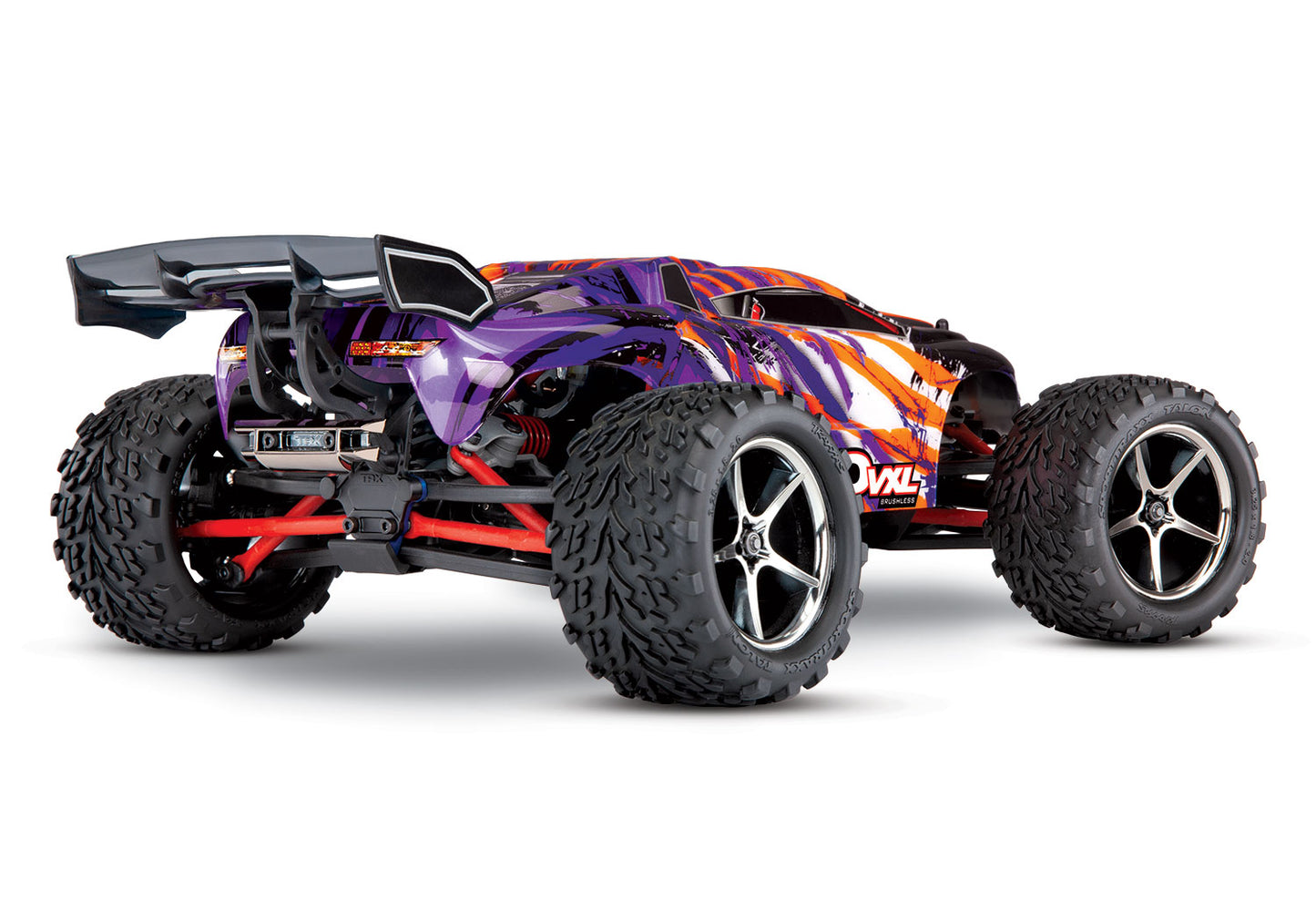 71076-8 Purple 1/16 Scale E-Revo VXL: 4X4 Brushless Monster Truck w/USB-C