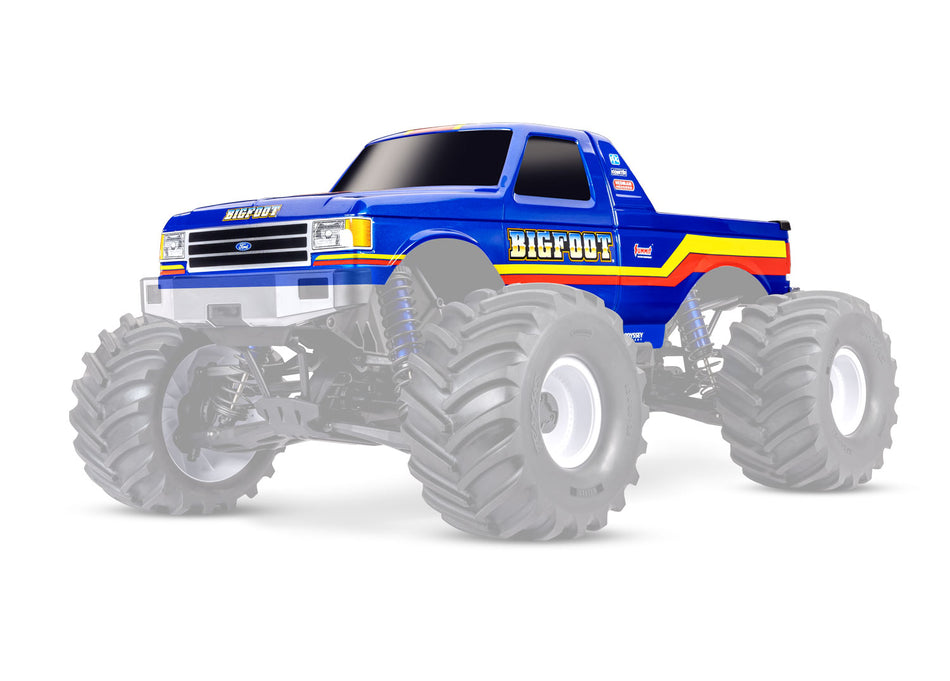 7691 Traxxas Bigfoot No. 8 Body – Complete Pre-Painted Replacement for X-Maxx