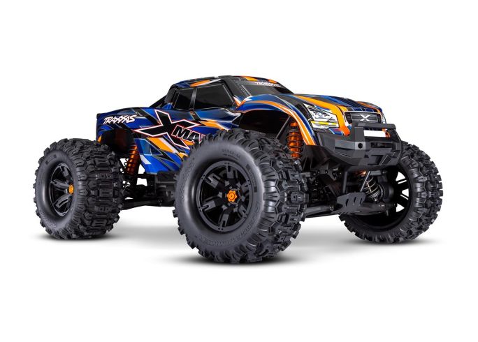 77096-4-ORNG X-MAXX 8s Monster Truck with Belted tires