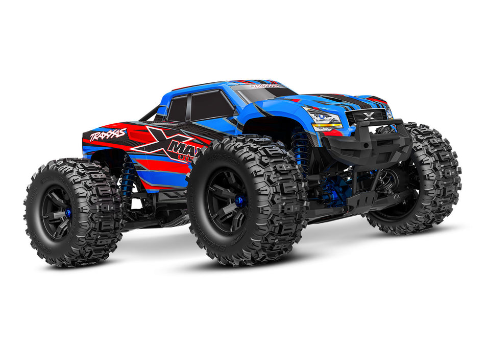 77097-4 Traxxas X-Maxx Ultimate 8S 4WD Monster Truck – Blue Edition