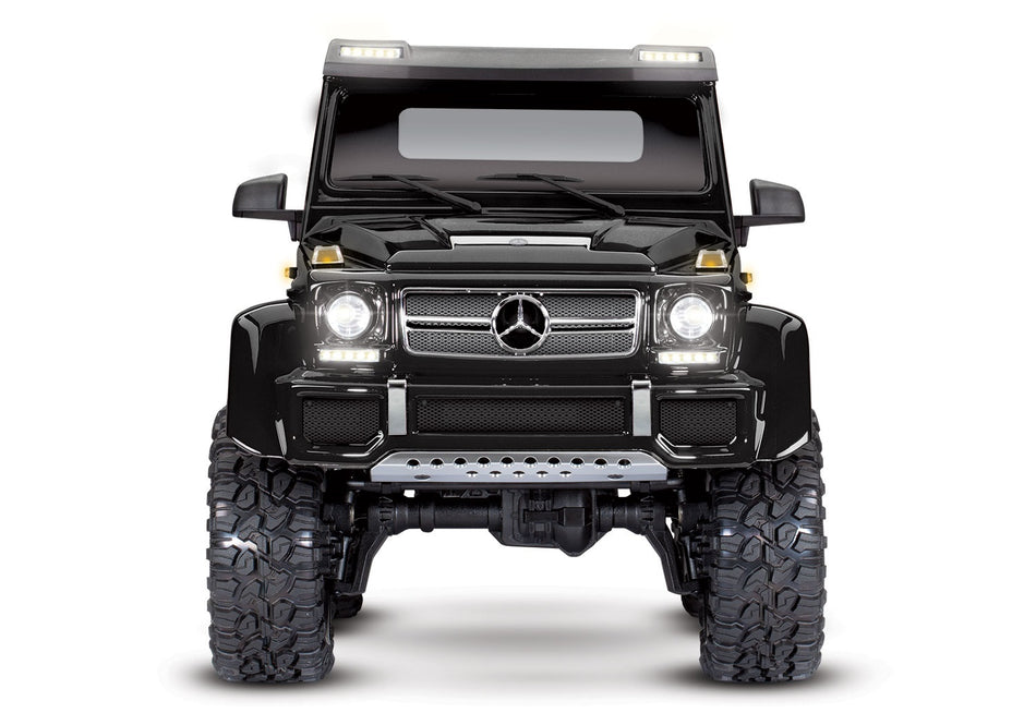 88296-4-BLK TRX-6 Mercedes-Benz G 63 AMG 6X6 Clipless Black