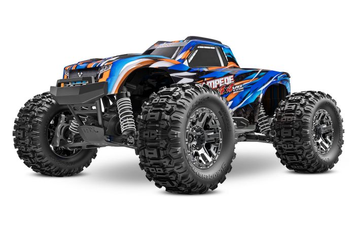 90376-4  1/10 Monster Truck Stampede 4X4 VXL Orange