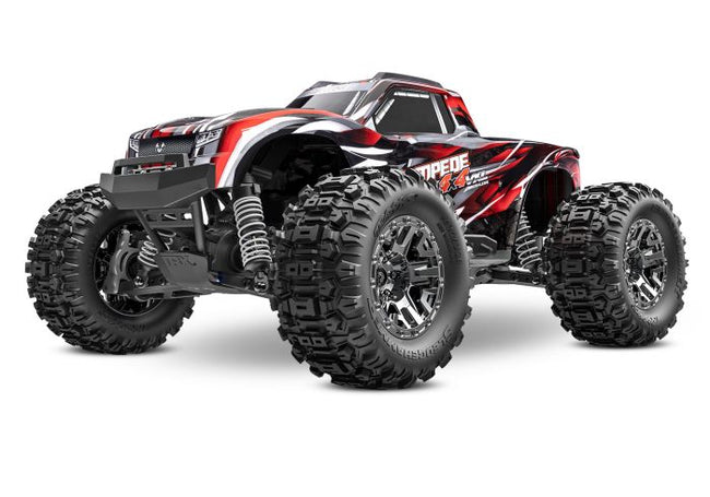 90376-4 1/10 Monster Truck Stampede 4X4 VXL Red