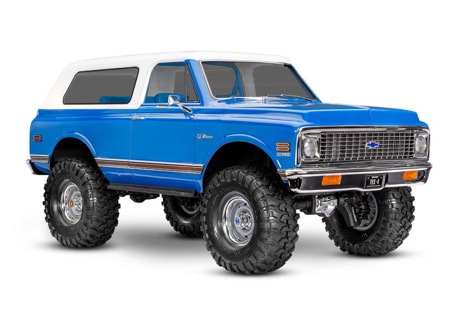 Traxxas 91076-4-BLUE TRX-4 Chevrolet Blazer with Interior
