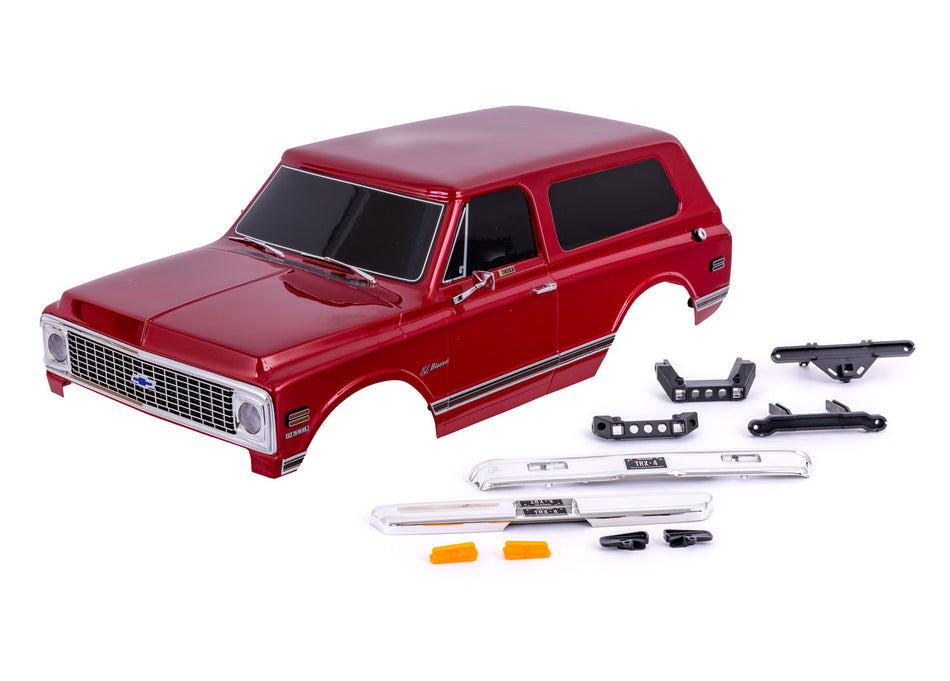 9130-RED Traxxas TRX-4 1972 Chevrolet Blazer Red Clipless Body