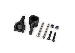 9137  Steering blocks, extreme heavy duty, black (left & right)