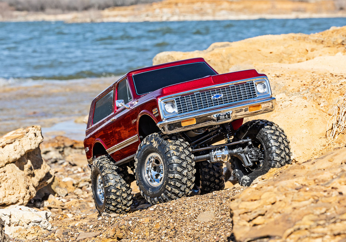 92086-4 TRX-4 Chevrolet K5 Blazer High Trail Edition Red