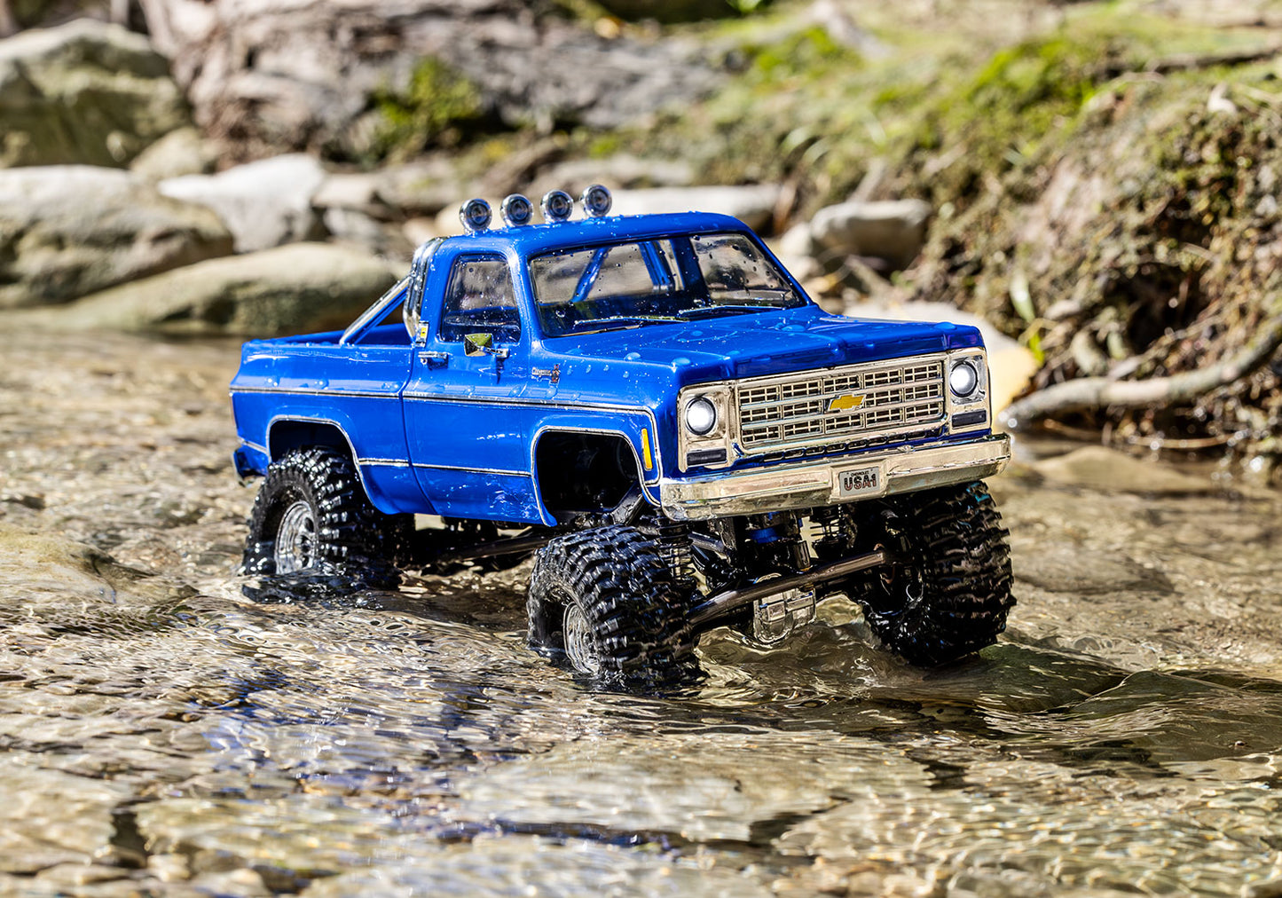97064-1 TRX-4M Chevrolet K10 High Trail Edition Blue