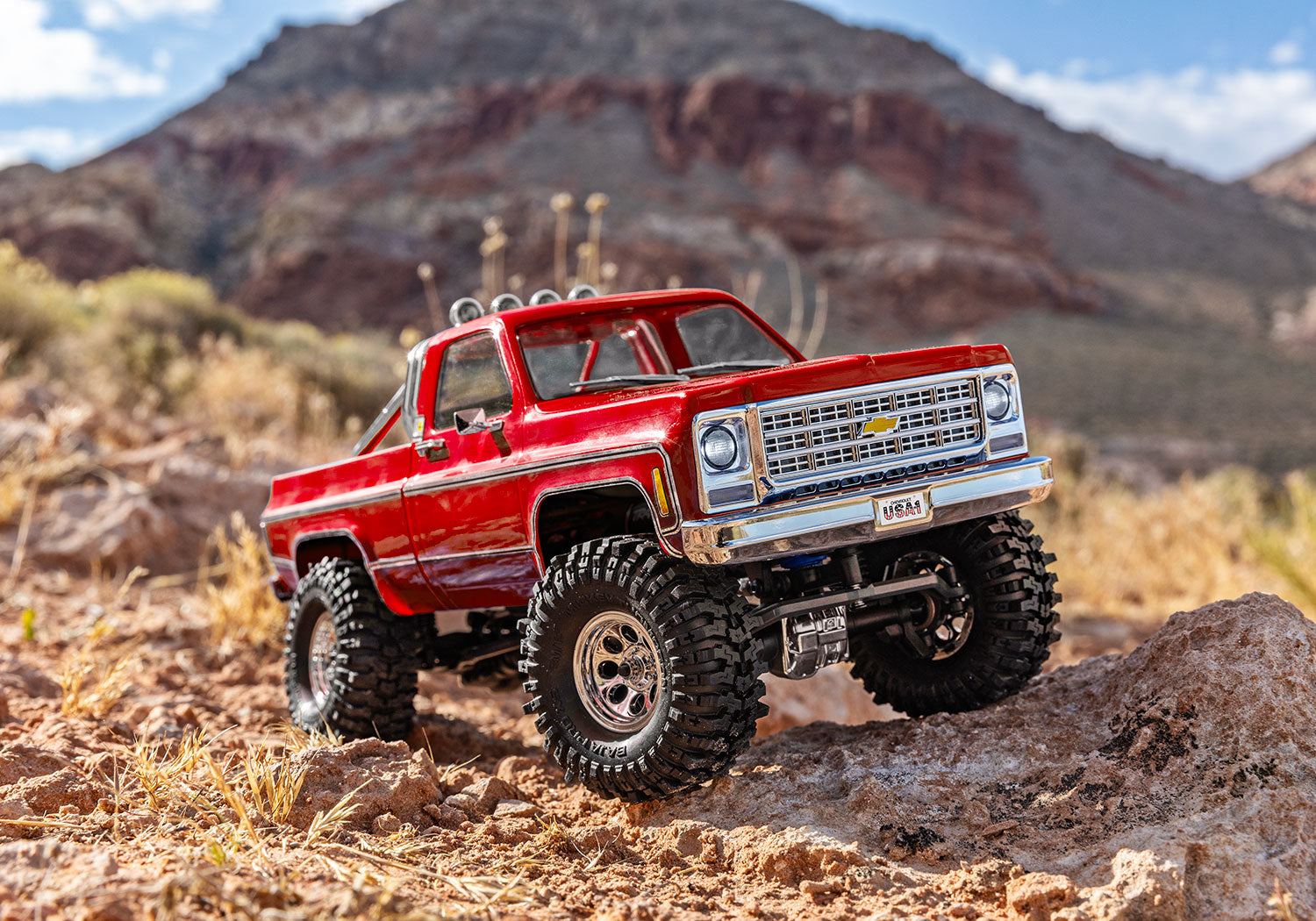 97064-1 Traxxas TRX-4M High Trail Traxxas Chevrolet K10 Red
