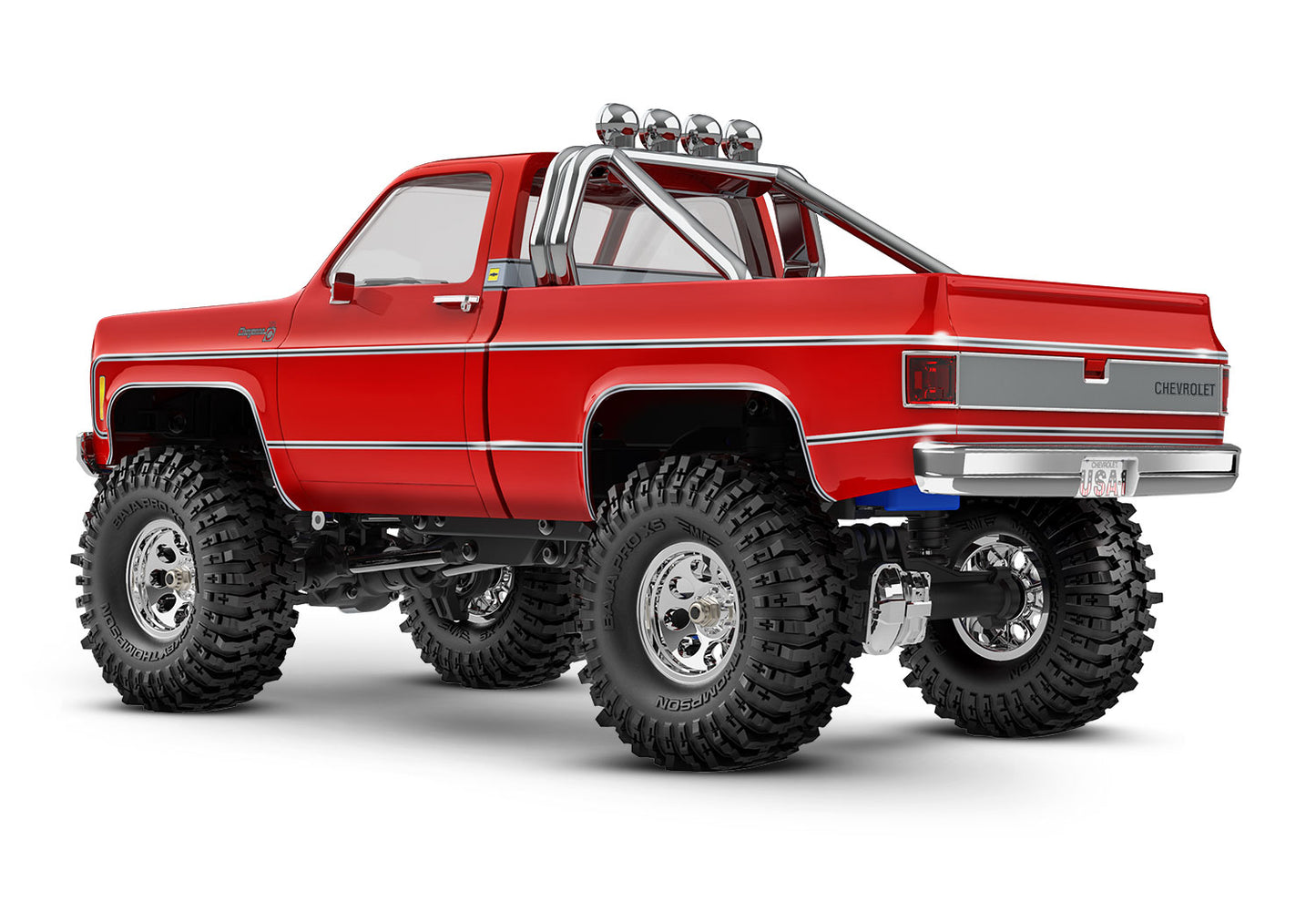 97064-1 TRX-4M Chevrolet K10 High Trail Edition Red
