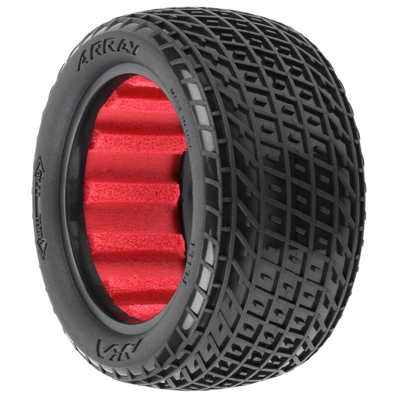 AKA AKA13134VR Array 2.2" Super Soft Dirt Oval Buggy Rear Tires (2)