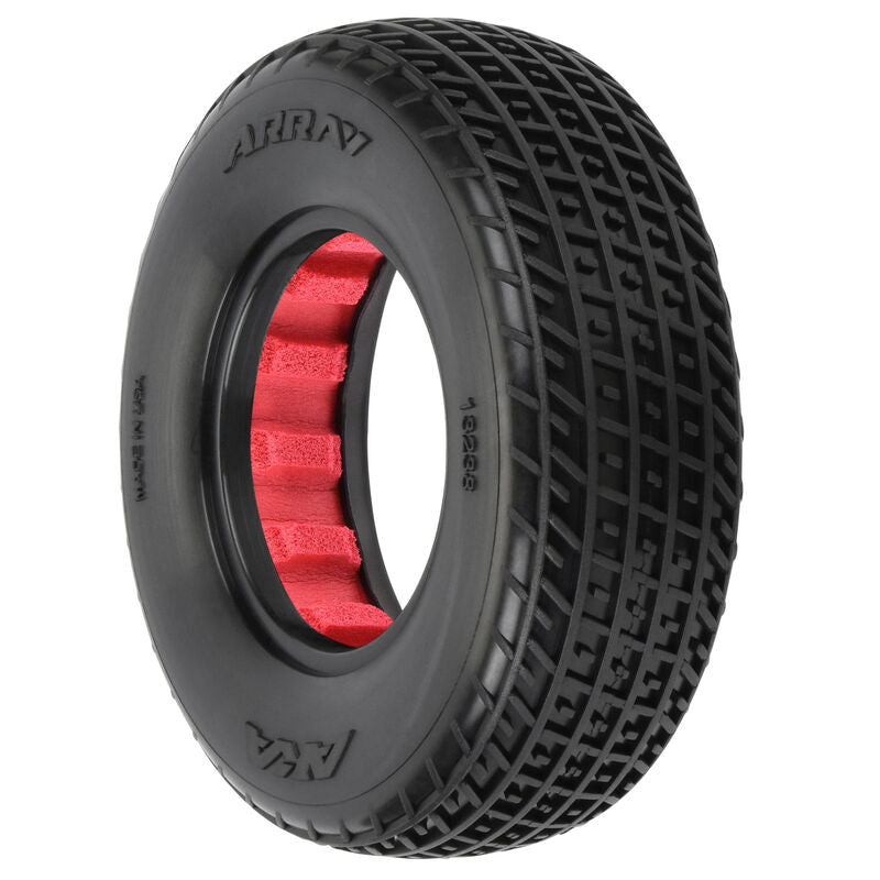 AKA Array Clay 2WD Front 1.7"/2.2" Dirt Oval Tires (2) AKA13238CR