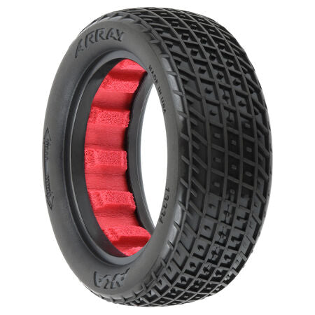 Array 2.2" Super Soft Long Wear Dirt Oval Buggy 2WD/4WD Front Tires (2)