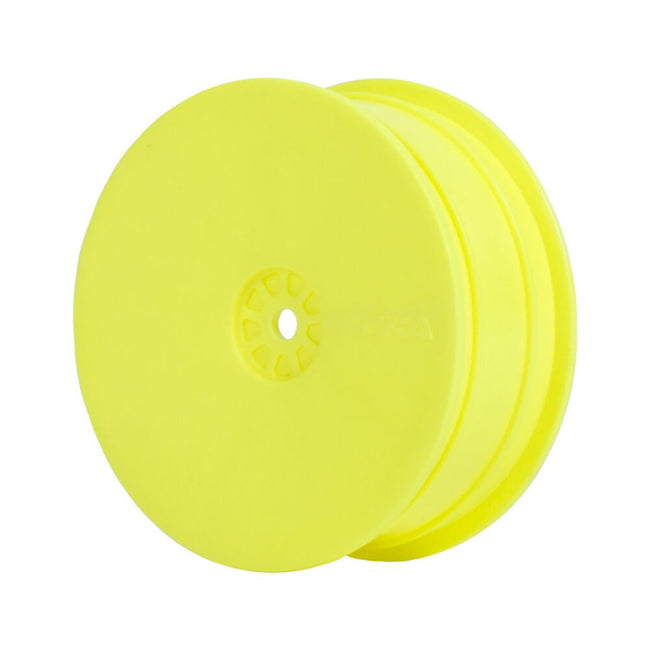 HEXlite 2WD Buggy Front Wheel, Yellow: ASC, KYO