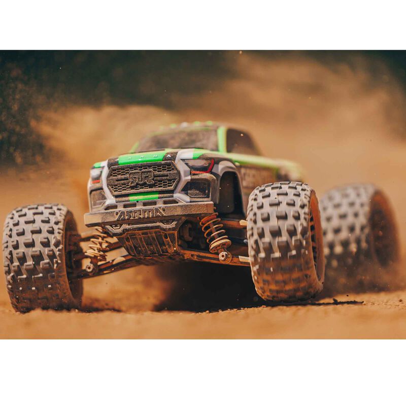 1/18 GRANITE GROM MEGA 380 Brushed 4X4 Monster Truck RTR with Battery & Charger, Green