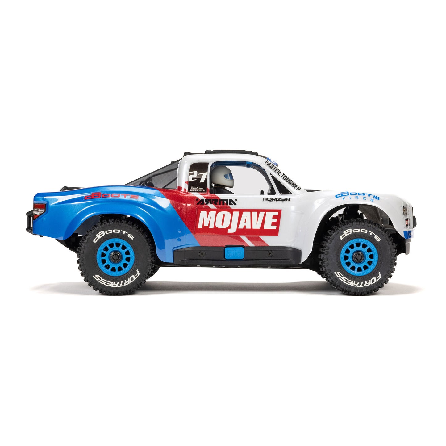 MOJAVE GROM 223S BLX Brushless 4X4 Small Scale Desert Truck RTR with Battery & Charger, White