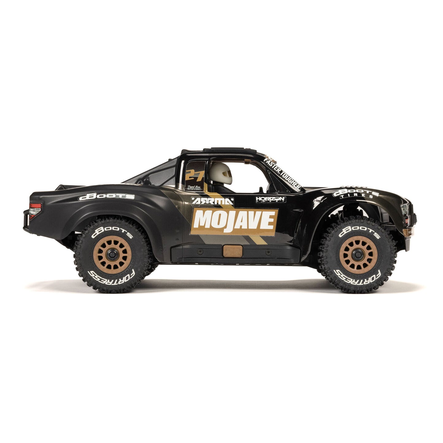 MOJAVE GROM 223S BLX Brushless 4X4 Small Scale Desert Truck RTR, Black