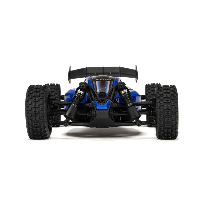 TYPHON GROM 223S BLX Brushless 4X4 Small Scale Buggy RTR with Battery & Charger, Blue