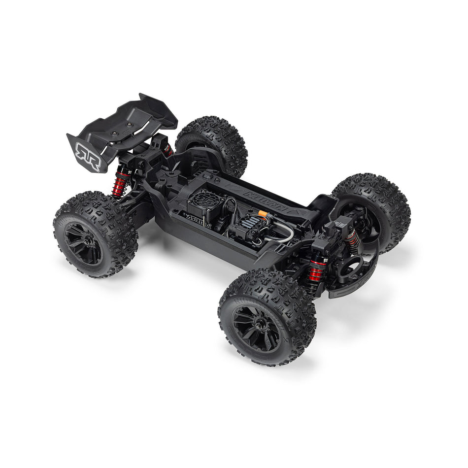 1/16 ARRMA MINI KRATON 3S Brushless Speed Truck, Black/Red
