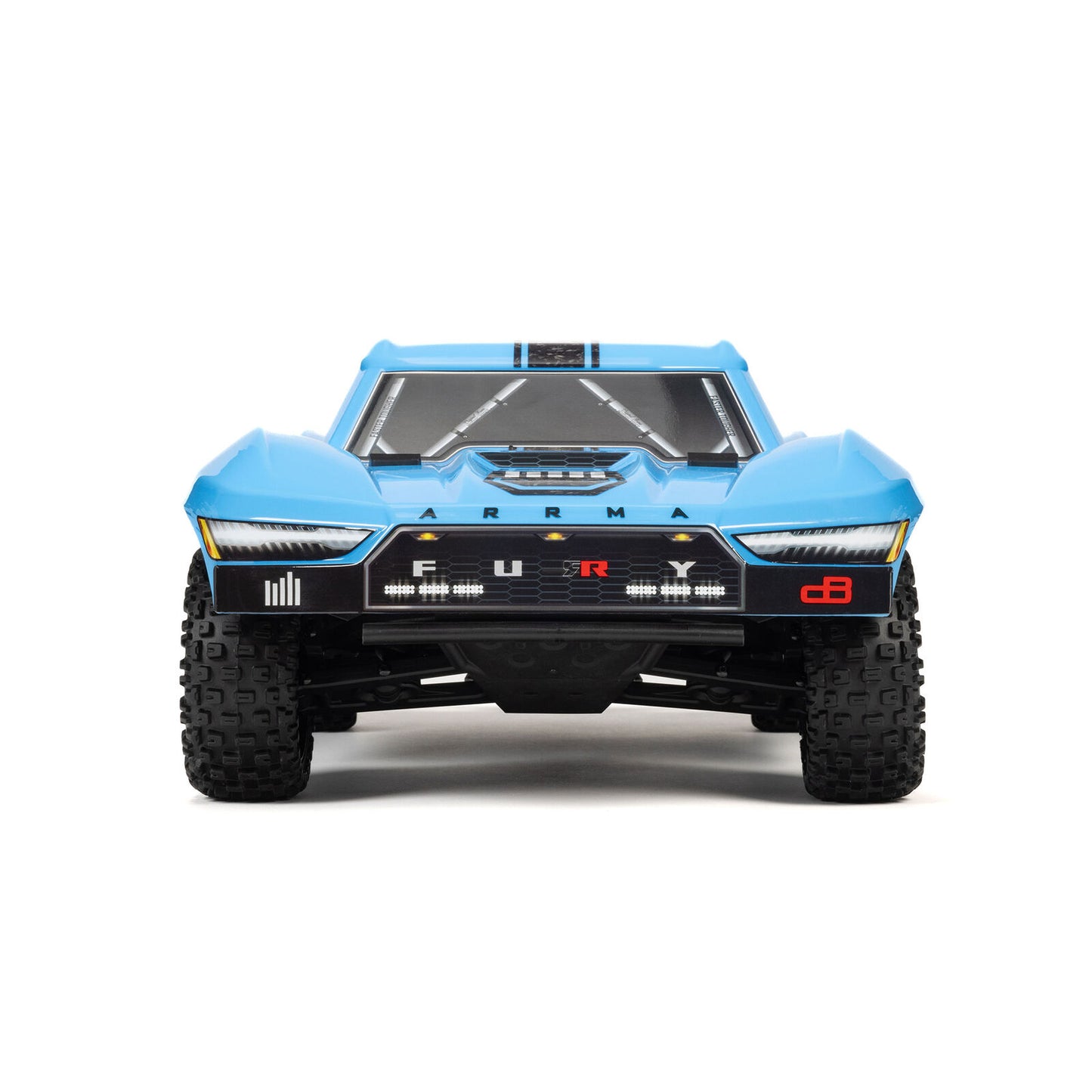 ARRMA 1/10 FURY MEGA 550 2WD Short Course Truck RTR with Battery & Charger, Blue