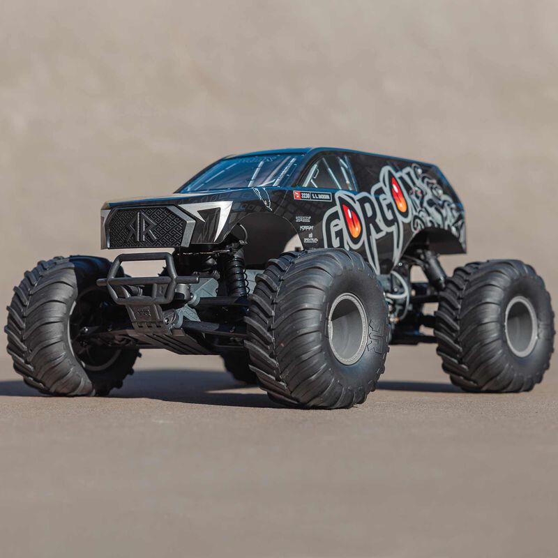 GORGON 2wd MT 1/10 Ready to Assembly KIT SMART USB charger & Battery Gunmetal