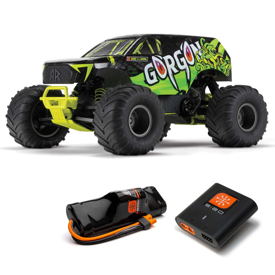 GORGON 2wd MT1/10 RTR Smart 3300 7C S120 USB Yellow