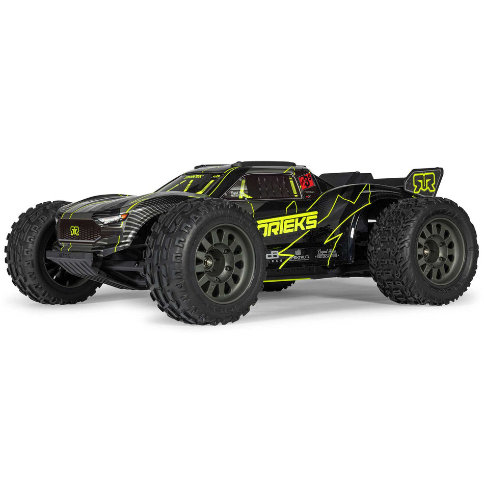 ARRMA 1/10 VORTEKS 223S DSC 2WD RTR Brushless Stadium Truck, Yellow