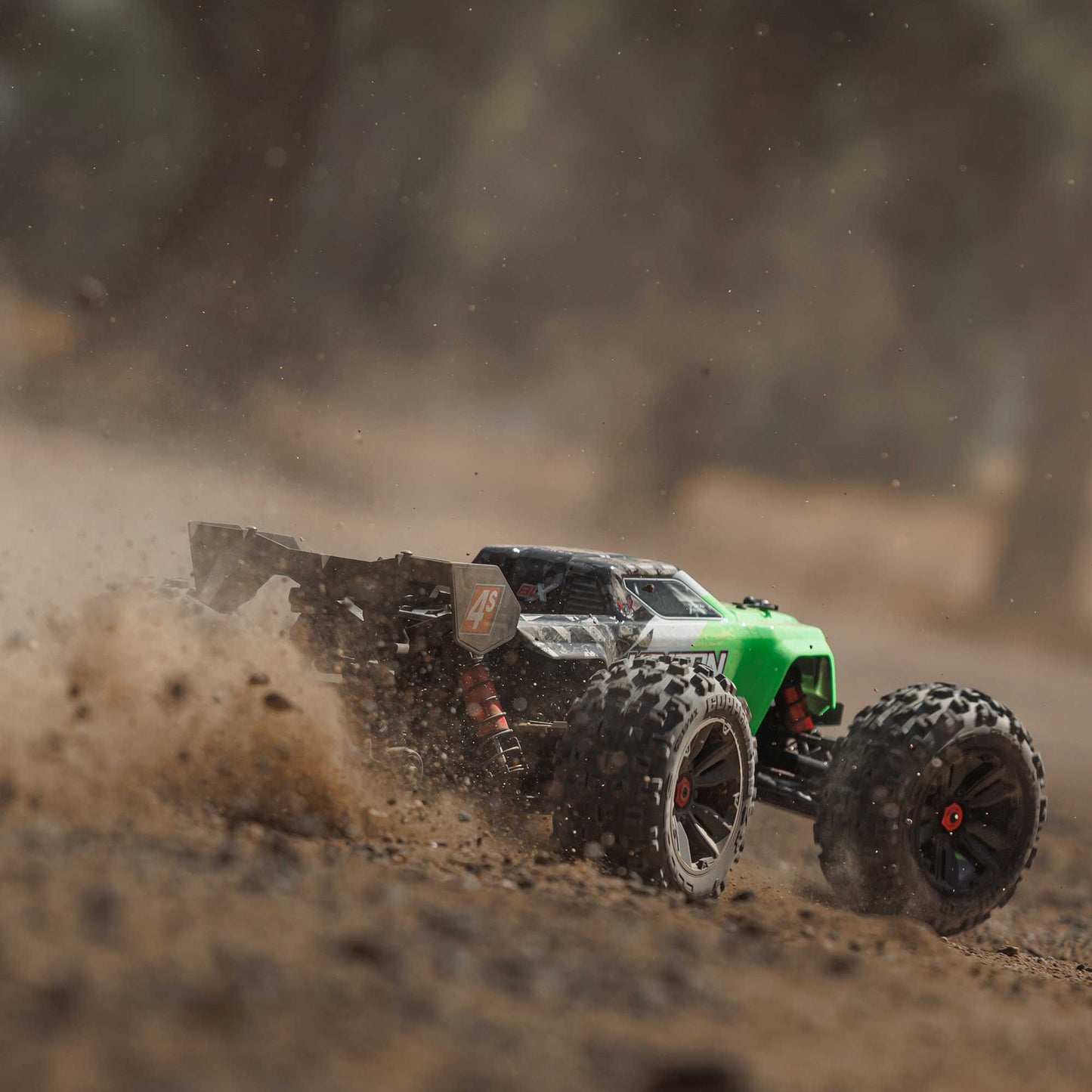 Kraton 4X4 4S brushless 1/10th 4WD speed MT green
