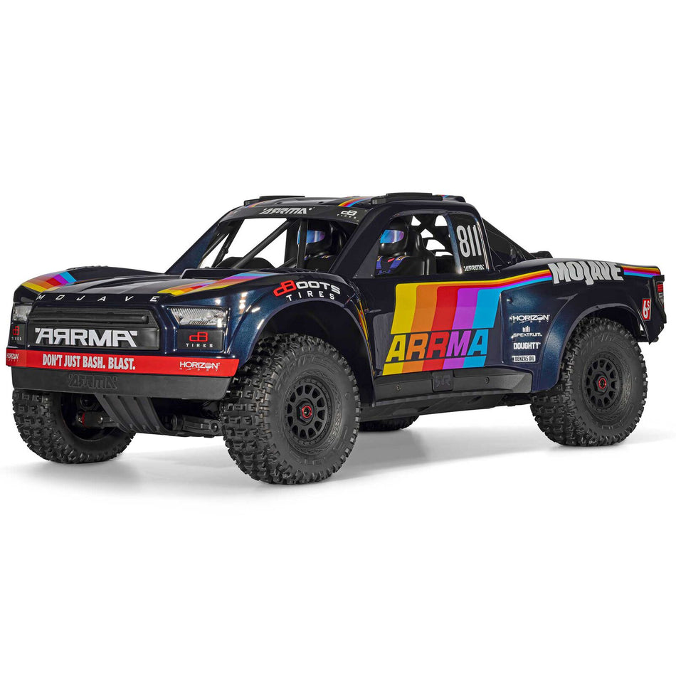 ARRMA ARA7604V3T1 1/7 MOJAVE 6S 4X4 RTR Brushless Desert Truck Blue