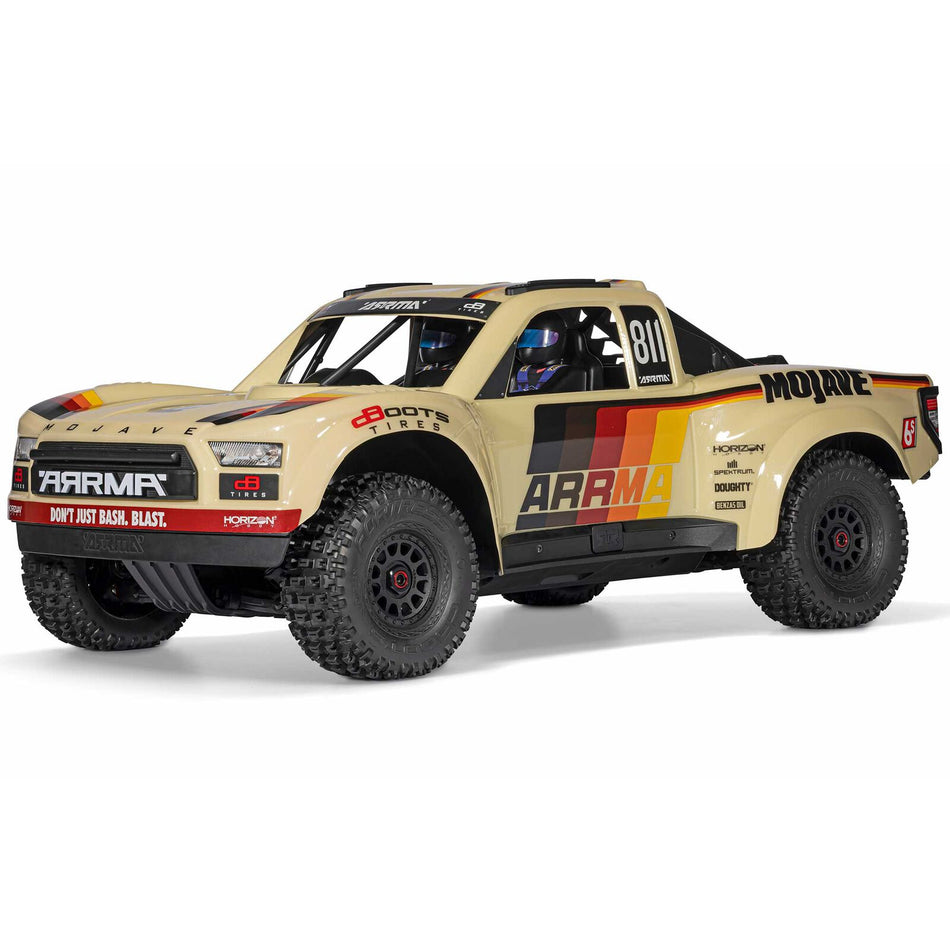 ARRMA ARA7604V3T2 1/7 MOJAVE 6S 4X4 RTR Brushless Desert Truck Beige
