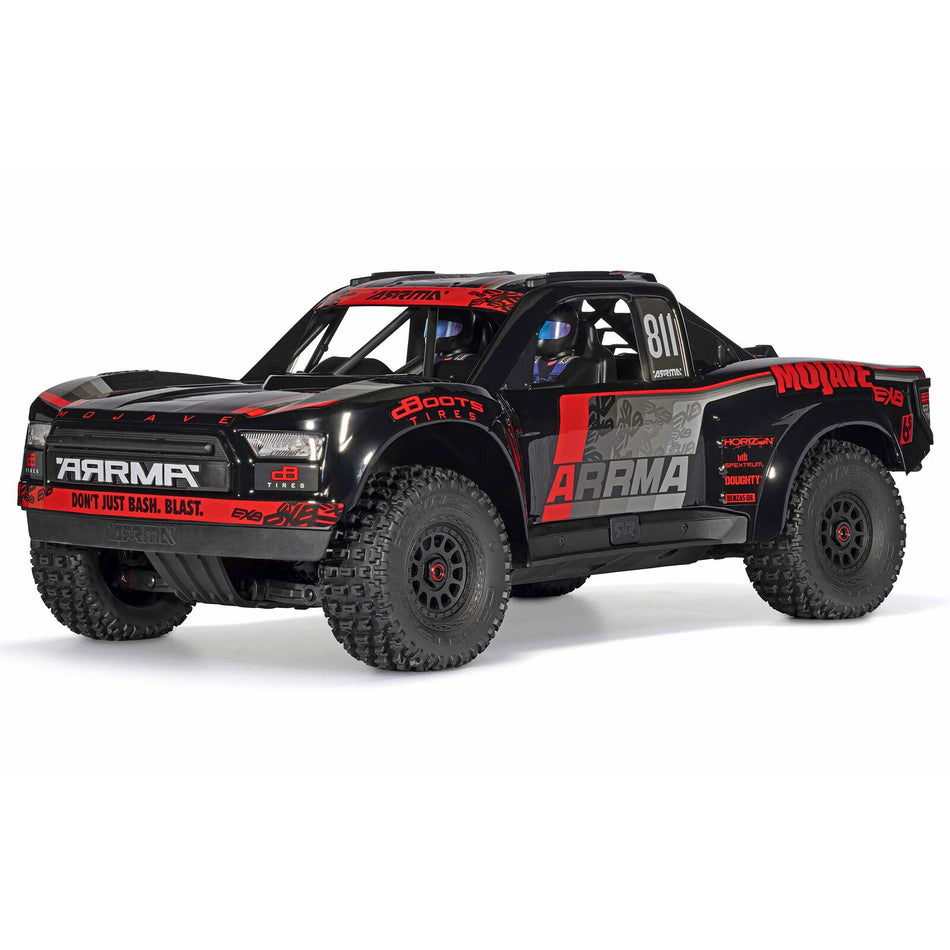 ARRMA ARA7704V3T1 1/7 MOJAVE 4x4 6S EXB RTR Brushless Desert Truck Black