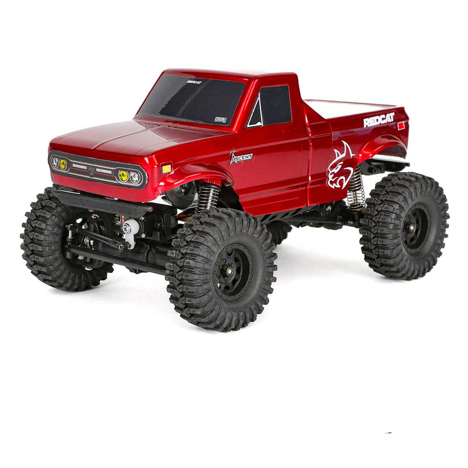 Redcat Ascent-32 1/32 RTR 4WD Rock Crawler (Red) – w/ Radio, Battery & Charger | RER40391