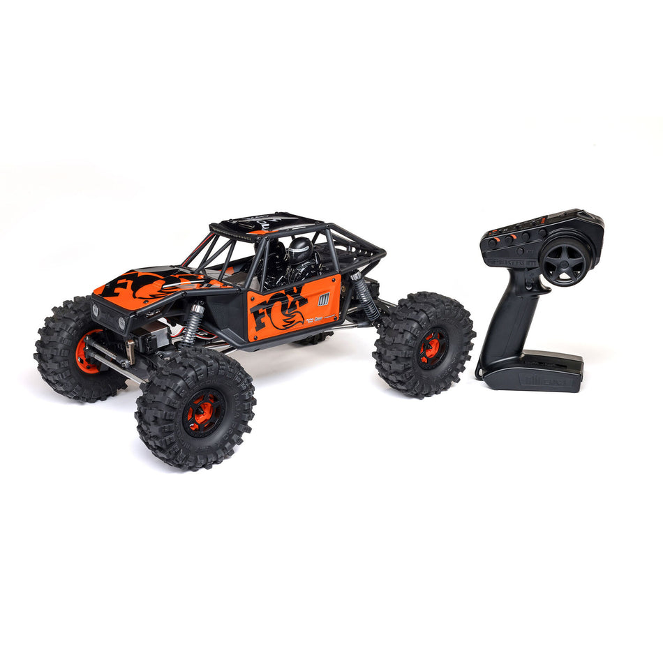 AXIAL 1/10 UTB10 Capra 1.9 4WS 4X4 RTR Brushed Rock Crawler, Orange
