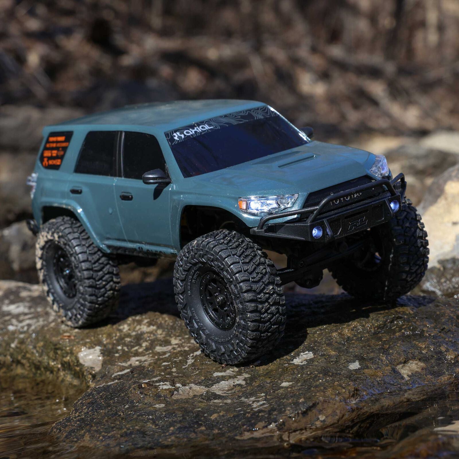AXIAL 1/24 1/24 SCX24 Toyota 4Runner 4X4 RTR Brushed Rock Crawler