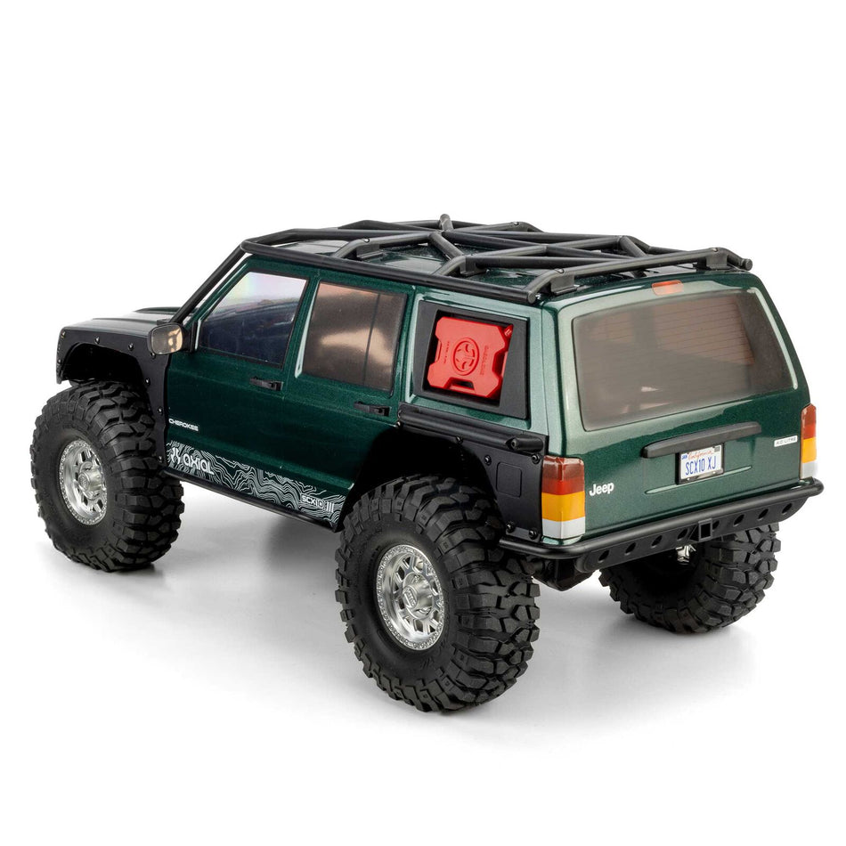 Axial AXI-2037T1 1/10 SCX10 III Jeep Cherokee XJ 4X4 RTR Brushed Rock Crawler, Green