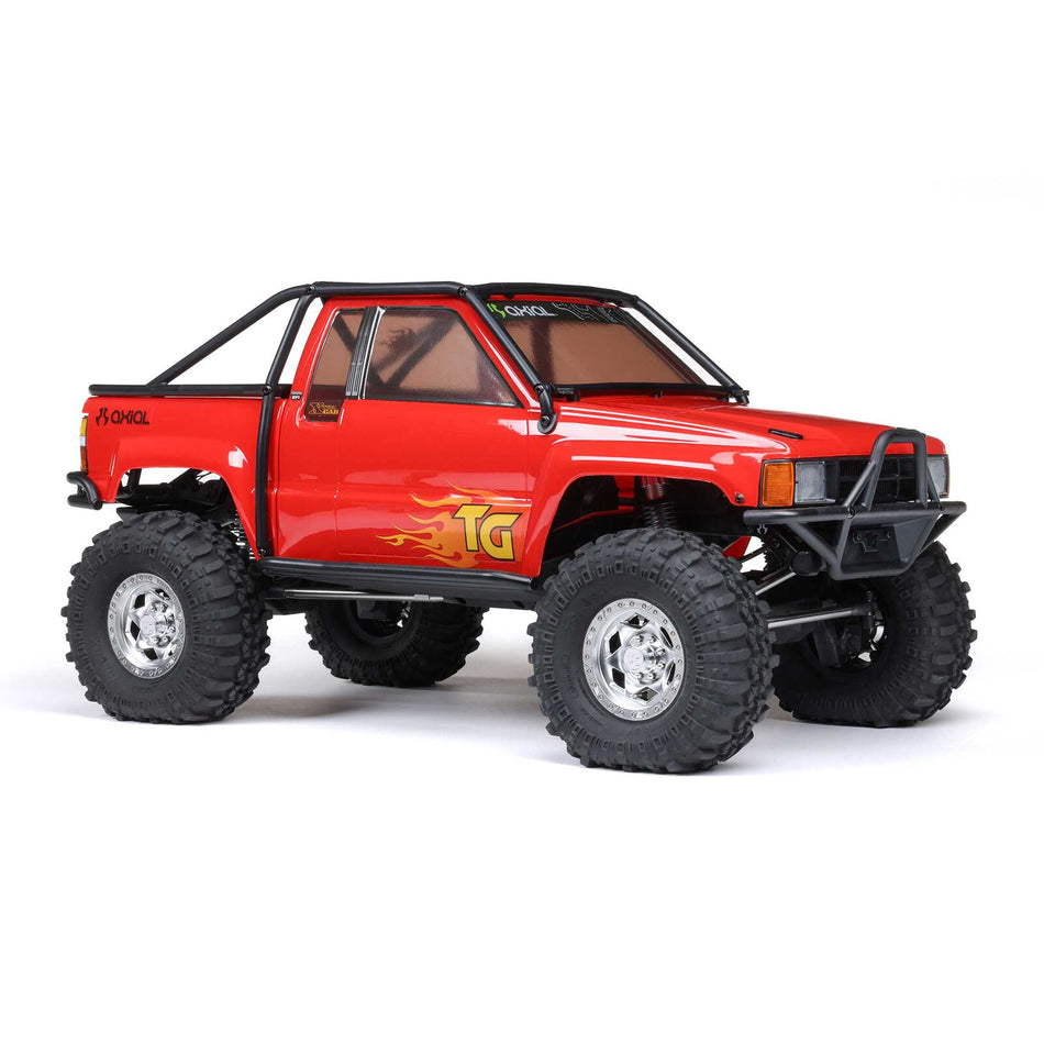 AXIAL  1/10 SCX10 III 1987 Toyota SR5 4X4 RTR Brushed Rock Crawler, Red