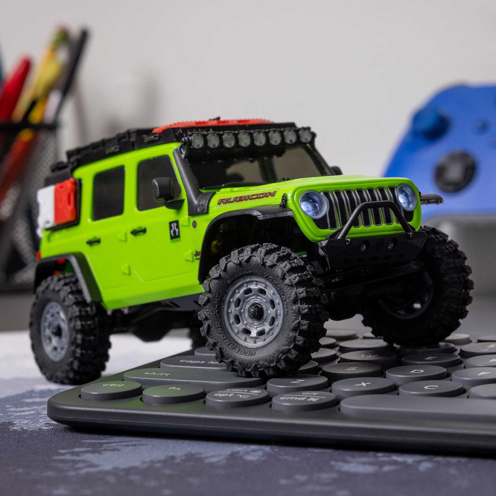 Axial SCX30 1/30 Jeep Wrangler JLU 4X4 RTR – Green | AXI2261T1