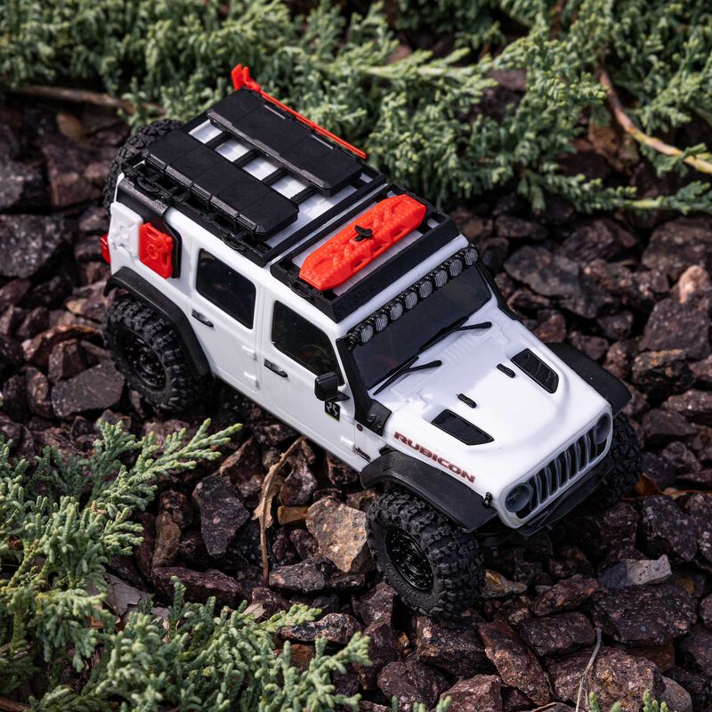 Axial SCX30 1/30 Jeep Wrangler JLU 4X4 RTR – White | AXI-2261T2
