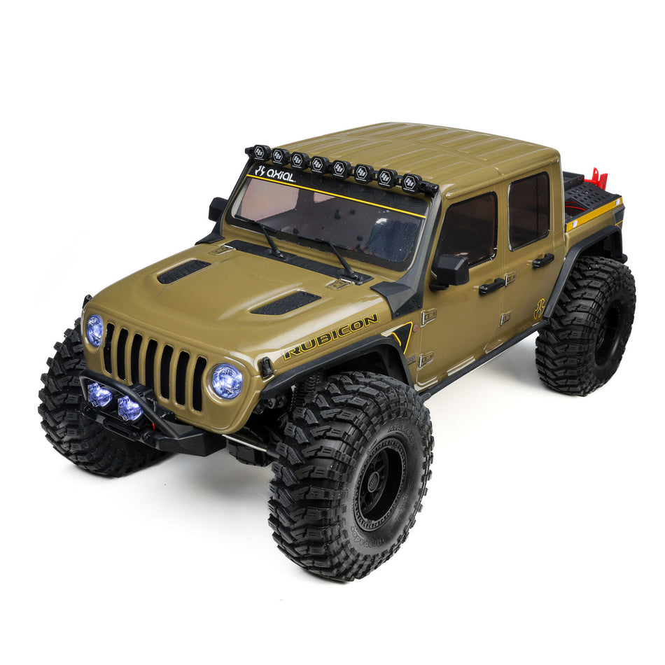 Axial AXI-2443T2 1/10 SCX10 III Motobilt Waypoint Jeep JT Gladiator RTR Green