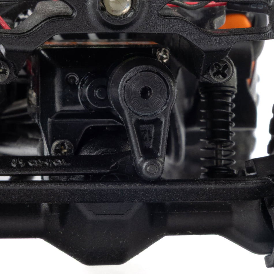 Axial AXI-3289T2 1/30 SCX30 Toyota Tacoma TRD Pro Extreme Off-Road 4X4 RTR Brushed Rock Crawler, Tan