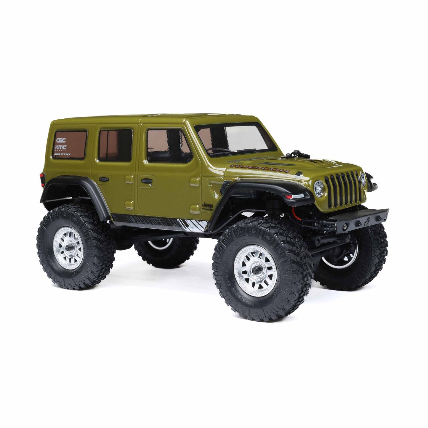 SCX24 2019 Jeep Wrangler JLU CRC, Green: 1/24 4WD RTR