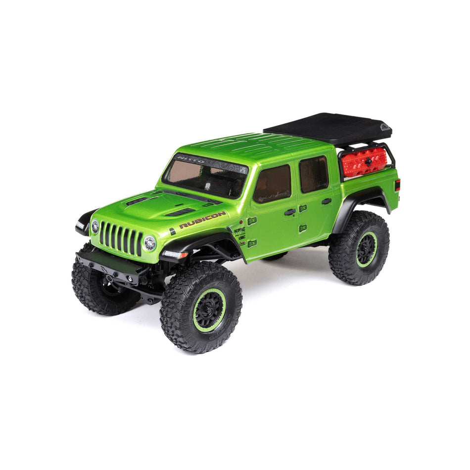 SCX24 Jeep Gladiator 4WD Rock Crawler RTR, Green